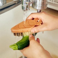 美國 kikkerland 蔬菜清洗刷菜水果土豆多功能刷小刷子硬毛刷鍋神