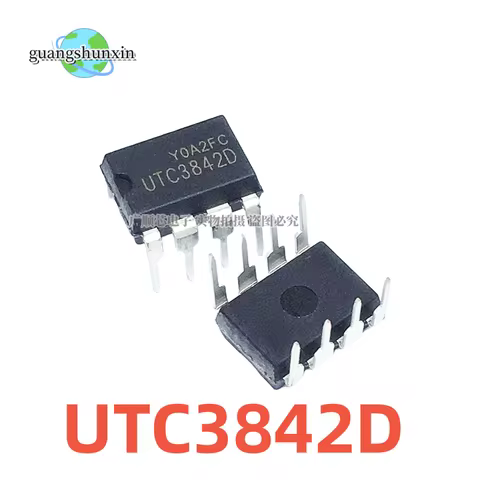 10PCS UTC3842D UTC3843D UTC3845D DIP-8 Power chip UTC3842 UTC3843 UTC3845 Best Quality In Stock