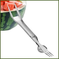 Watermelon Fork Slicer Cutter Fruit Knives Stainless Steel Multi-Function Portable Kitchen Watermelo
