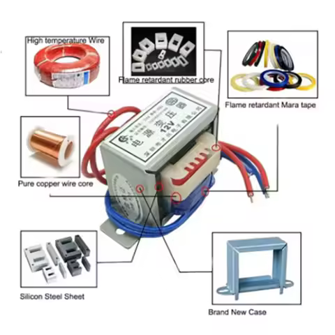 1W 5W 10W 15W 20W 25W 40W 60W 80W Power Transformer Input AC 380V 50HZ Output AC 6V 9V 12V 15V 18V 2