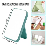 Portable Square Folding MIRROR/STANDING BEAUTY MIRROR Sitting Glass For MAKEUP/FOLDABLE VANITY MIRROR Table MIRROR