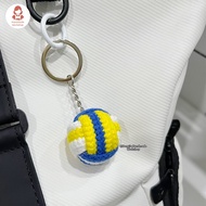 Volleyball Handcrafted Keychain