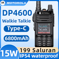 Motorola DP4600 Two Way Radio UHF/VHF Dual Band 199 Channels Outdoor/Waterproof 15Watt Long Range Wa