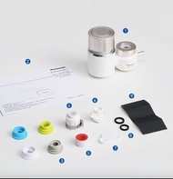 Panasonic Water Filter (Champagne Gold )-Upgraded Activated Carbon Filter Element(樂聲牌水龍頭式濾水器,陶瓷活性炭復合