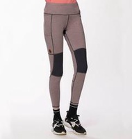 高彈性修身壓力褲 0A92611 荒野 WILDLAND 2色可選 女超彈雙色拼接貼身褲