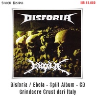 Disporia / Ebola - Split Album - CD