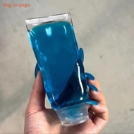 [Big orange] Shapeable Toothpaste Stress Ball Soft Non-Bounce Squishy Fidget Toy for Anxiety Relief 