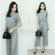 RF - Suit / suit with brocade culottes, brocade material, spandex lining, size L, chest size 98cm, s