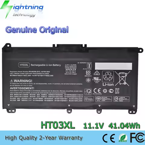Original HT03XL 41.04Wh Battery for HP Pavilion 250 255 G7 14-CE 14-CF 14-DF 14-DQ 15-DA 15-DB 15-DW