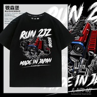 [COD] Toyota 2JZ Engine JDM Modified Printed T-Shirt (100% Cotton, Crew Neck Short Sleeve, Unisex, F