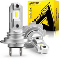 AUXITO 2Pcs H7 Led Headlight Bulbs 12000LM Super Bright Fog Light Blubs 6500K Csp Chips Led For Car 
