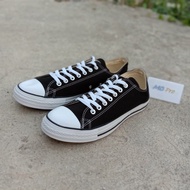 Converse All Star OX Black Color ตัว Classic ยอดฮิต!! พร้อมอุปกรณ์ของแถม ส่งฟรี!!