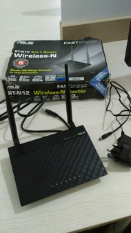 ASUS RT-N12 3-1in-1 Router Wireless-N support DDWRT ex Singapore