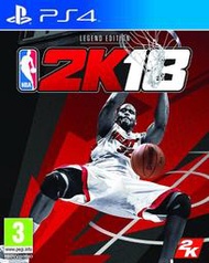 [原動力](免運費) PS4《NBA 2K18》傳奇珍藏版 中文版 現貨供應中!!