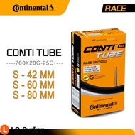 Continental Race 28 Tube Bike Inner Tube For Road Tyre Race 28 700 x 20C/25C 42mm 60mm 80mm 700C Bike RB Inner Tube