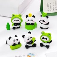 New Cute Cute Cute Cute Frog Doll Cute Pellet Doll Car Desktop Decoration Moss Micro Landscape Garde