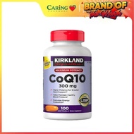 Kirkland CoQ10 Q10 Antioxidant 300 mg/100 Softgels new packaging