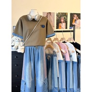 F.Fiesta Korean Terno Denim Pants 5328