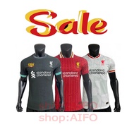 New arrival 2024/25 Player Liverpool Version Home Away Third Fans Jersey Soccer Football Men Sports T-shirt  Top Quality Player Issue
