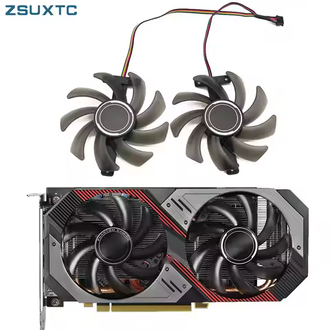85MM PVA080E12R RX5500 RX5600 Cooler Fan Replacement For ASROCK Radeon RX 5500 5600 XT Phantom Gamin