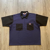 Ben Davis Two tone Color Halfzip Shirt
