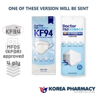 DOCTOR P&B KF94 1pc Health face Mask PNB four thickened certified by Ministry of Food and Drug Safet