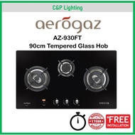 Aerogaz 90cm Cooker Hob Gas Stove 3 Burner With Timer AZ-930FT