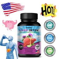 Milk Thistle - Liver Health Support - Antioxidant Supplement - Liver Detox, 120 Capsules