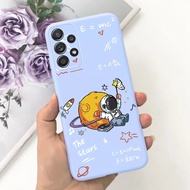 เคสสำหรับ Samsung Galaxy A53 5G เคสเคสโทรศัพท์ซิลิโคนนิ่มเคสลายการ์ตูนไดโนเสาร์น่ารักสำหรับ Samsung A53 Galaxy A23 A33 A73 5G เคส