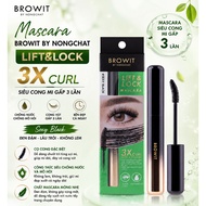 [Genuine] Mascara Browit By Nongchat Lift&Lock 3X Curl Thai - 1 Stick