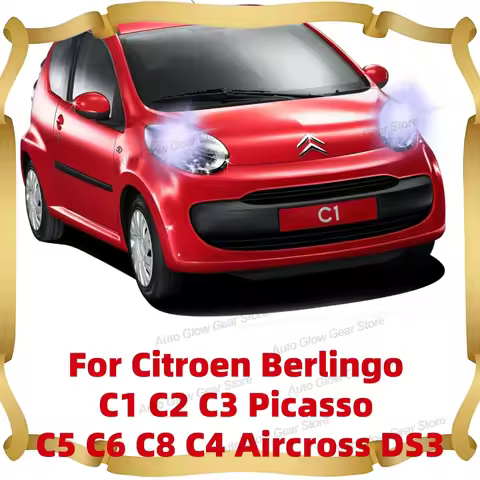 2Pcs T10 W5W 194 LED Clearance Lights For Citroen Berlingo C1 C2 C3 Picasso C5 C6 C8 C4 Aircross DS3