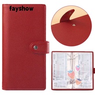 FAYSHOWSG Envelopes Money Saving Challenge, Save Money PU Money Collection Book, Funny Large Capacit