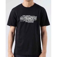 Baju-T Rave DJ Trance Top T-Shirt DJ EDM Clubbing Muzik Disk Jockey DJ Streetwear