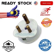 15Amp ROYAL U.K 3 PIN PLUG TOP BAKELITE ROUND HEAD / ROUND PIN PLUG FOR WATER HITTER AND AIRCOND/ KE