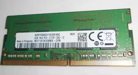 For 8G 1RX8 PC4-2133P-SA0-10 DDR4 2133 notebook M471A1K43BB0-CPB 8GB