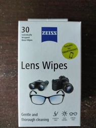 蔡司光學拭鏡紙 Zeiss Lens Wipes 30片 適用於所有光學表面 相機 望遠鏡 手機 電子產品