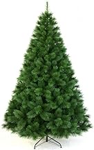 Artificial Christmas tree Premium Synthetic Christmas Tree - Lightweight and Easy to Assemble Christmas Tree for Christmas Decorations(Color:Green,Size:6ft/180cm) (Green 6ft/180cm) Fashionable
