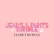 PRELOVED JEANS &amp; PANTS BUNDLE