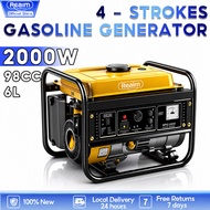 REAIM Generator Petrol  4-stroke 2000W Portable Silent Household Outdoor Generator High-Quality Gene