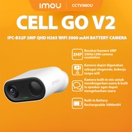 Imou CELL GO V2 IPC-B32P 3MP QHD H265 WIFI 5000 MAH BATTERY CAMERA