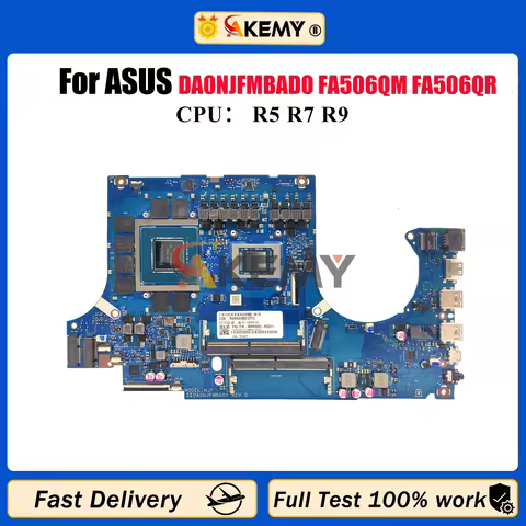 DA0NJFMBAD0 Laptop Motherboard For ASUS TUF Gaming FA506Q FA506QM FA506QR Notebook Mainboard With R5