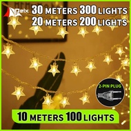 fairy lights 10M-20M Christmas Wedding Party Garden Decor Tent Lights led Star Fairy String  Lights