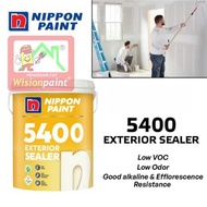 ( 5L ) NIPPON SEALER 5400 WALL SEALER WHITE NIPPON PAINT Sealer / EXTERIOR AND INTERIOR WALL