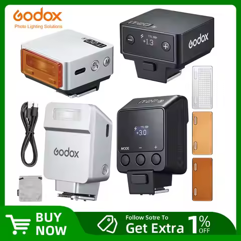 Godox iT20 iT22 TTL Mini Flash C/N/S/F/O Compact Shoe-Mounted On-Camera Flash for Sony for Canon Nik