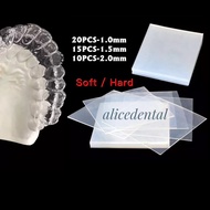 Plastic retainer ortho hard essix retainer plastic behel braces bleaching splinting vacuum tray tran