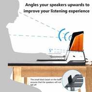 R* Desktop Speaker Stands Professional Studio Monitor Stand for Bookshelf Speakers Neatly Fitted with Non-slip Pads