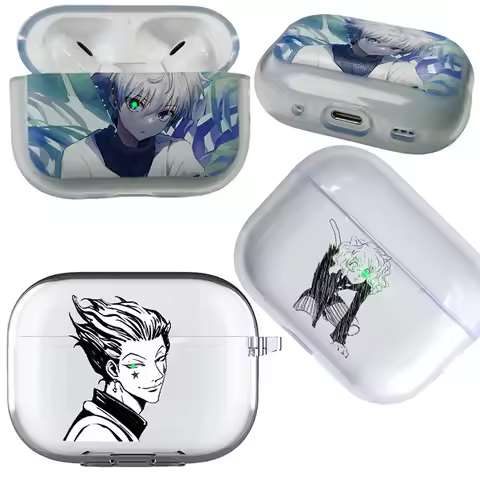Hunter X Hunter Killua Cool Eye Bluetooth Earphone Case Anime Suitable for AirPods 1 Pro Bluetooth E