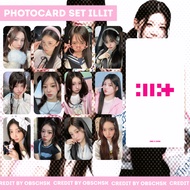 Photocard SET KPOP ILLIT Photocard/ SET Unlimited PC/ Unoff wonhee iroha yunah moka minju
