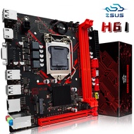 ZSUS H61 Motherboard LGA 1155 Desktop Motherboards Support DDR3 RAM With NVME M.2 Interface USB2.0 S