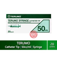 TERUMO SYRINGE 50CC (50ML) CATHETER TIP 20S (CODE SS*50CE)